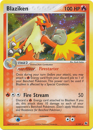 Blaziken (3/109) (Cosmos Holo) [EX: Battle Stadium] | RetroPlay Games