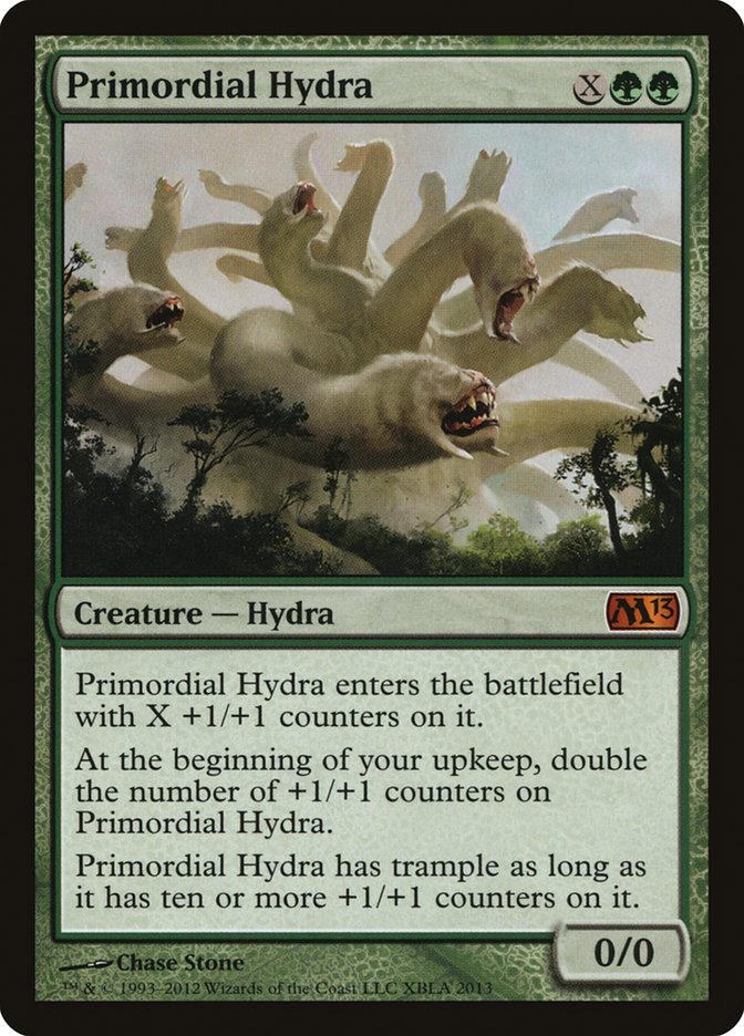 Primordial Hydra (Duels of the Planeswalkers Promos) [Duels of the Planeswalkers Promos 2012] | RetroPlay Games