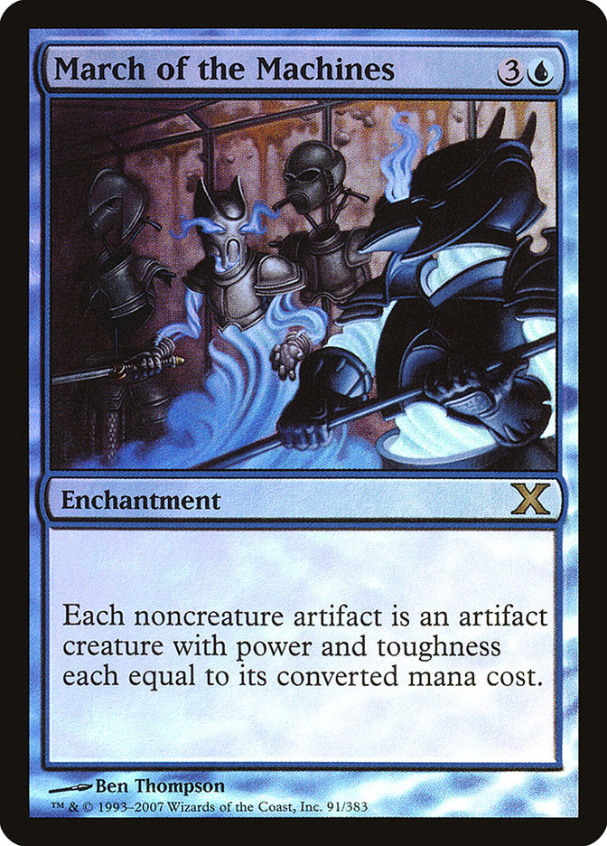 March of the Machines (Premium Foil) [Tenth Edition] | RetroPlay Games