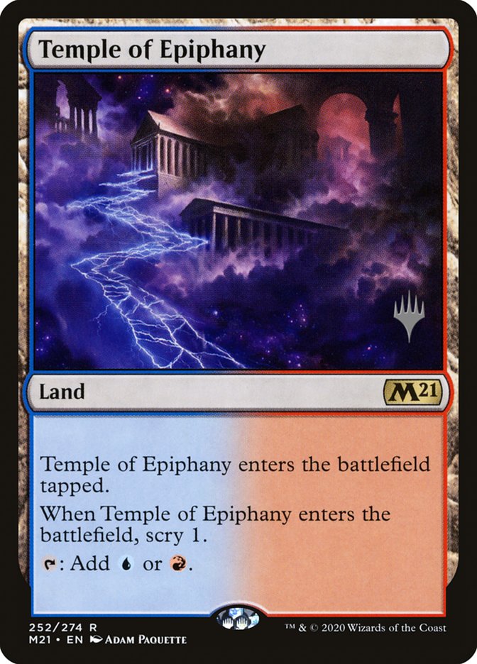 Temple of Epiphany (Promo Pack) [Core Set 2021 Promos] | RetroPlay Games