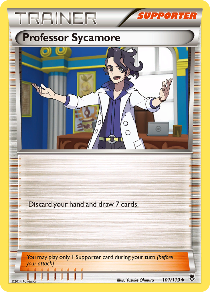 Professor Sycamore (101/119) [XY: Phantom Forces] | RetroPlay Games