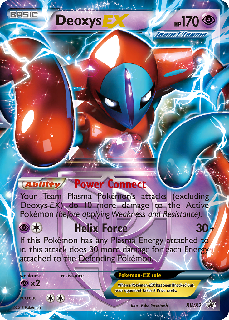 Deoxys EX (BW82) [Black & White: Black Star Promos] | RetroPlay Games