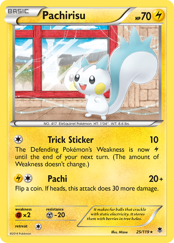 Pachirisu (25/119) [XY: Phantom Forces] | RetroPlay Games