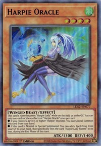 Harpie Oracle (Purple) [LDS2-EN077] Ultra Rare | RetroPlay Games