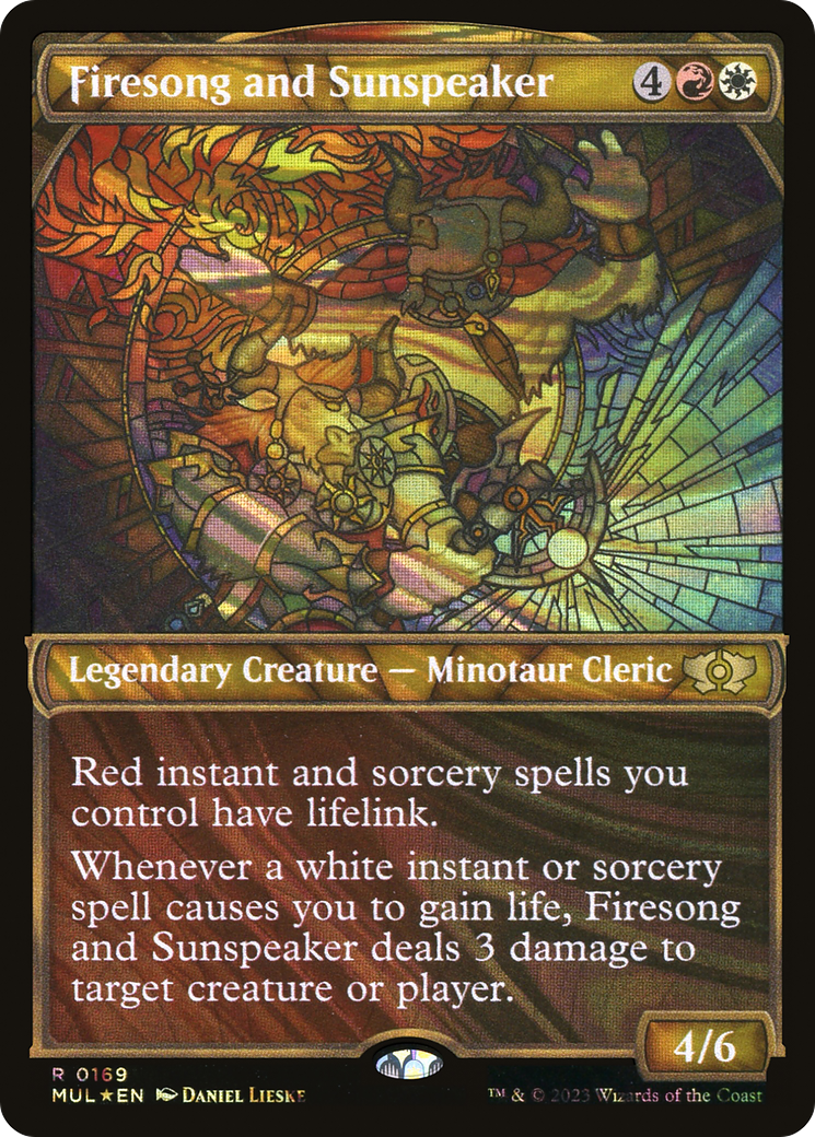 Firesong and Sunspeaker (Halo Foil) [Multiverse Legends] | RetroPlay Games