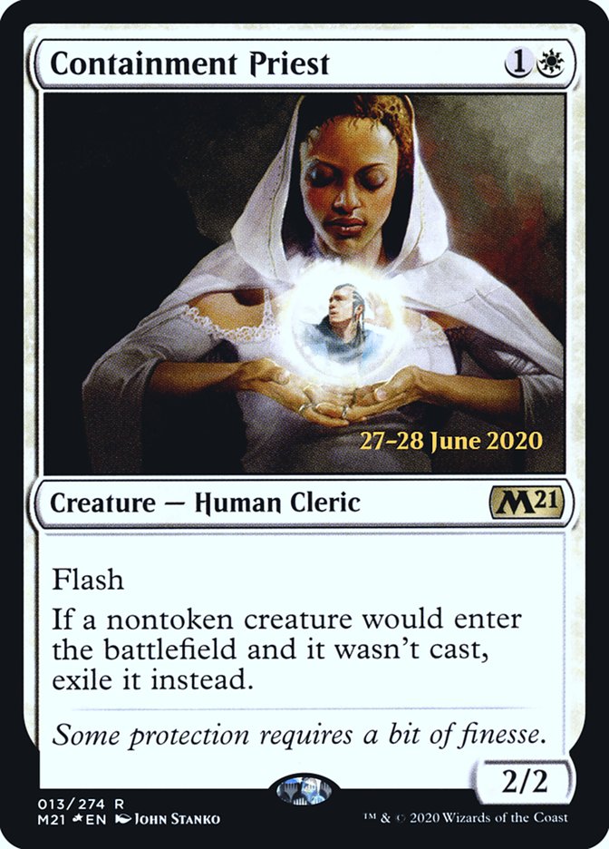 Containment Priest  [Core Set 2021 Prerelease Promos] | RetroPlay Games