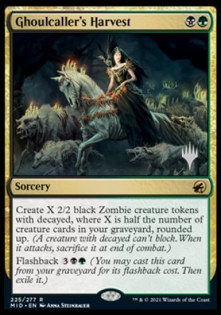 Ghoulcaller's Harvest (Promo Pack) [Innistrad: Midnight Hunt Promos] | RetroPlay Games