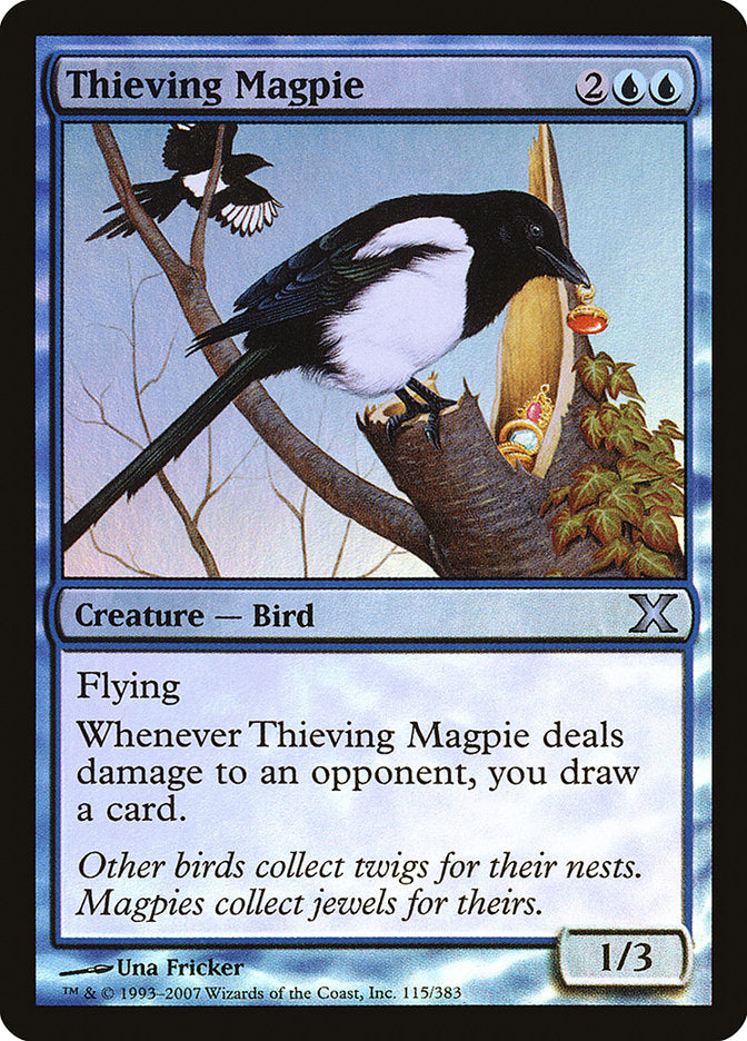 Thieving Magpie (Premium Foil) [Tenth Edition] | RetroPlay Games