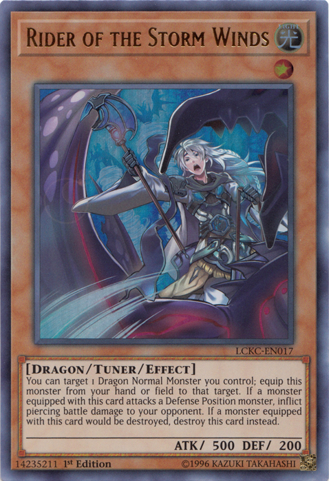 Rider of the Storm Winds [LCKC-EN017] Ultra Rare | RetroPlay Games