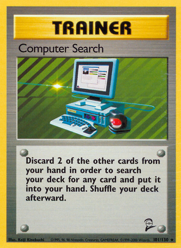 Computer Search (101/130) [Base Set 2] | RetroPlay Games