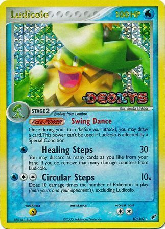 Ludicolo (10/107) (Stamped) [EX: Deoxys] | RetroPlay Games