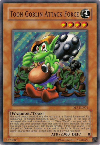 Toon Goblin Attack Force [DL7-EN001] Super Rare | RetroPlay Games