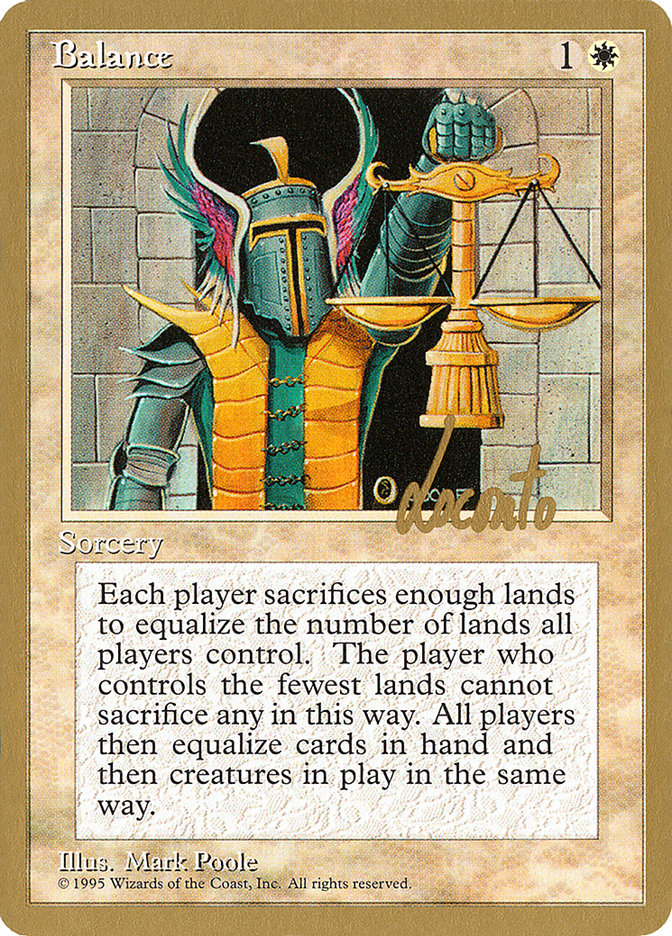 Balance (Michael Loconto) [Pro Tour Collector Set] | RetroPlay Games