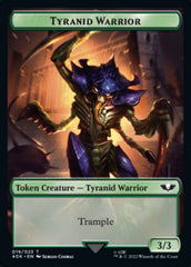 Tyranid (017) // Tyranid Warrior Double-sided Token (Surge Foil) [Universes Beyond: Warhammer 40,000 Tokens] | RetroPlay Games