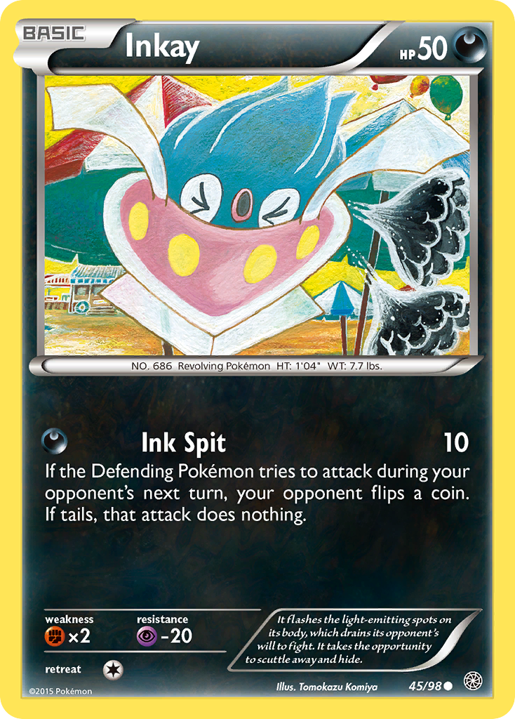 Inkay (45/98) [XY: Ancient Origins] | RetroPlay Games