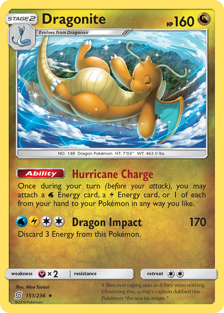 Dragonite (151/236) [Sun & Moon: Unified Minds] | RetroPlay Games