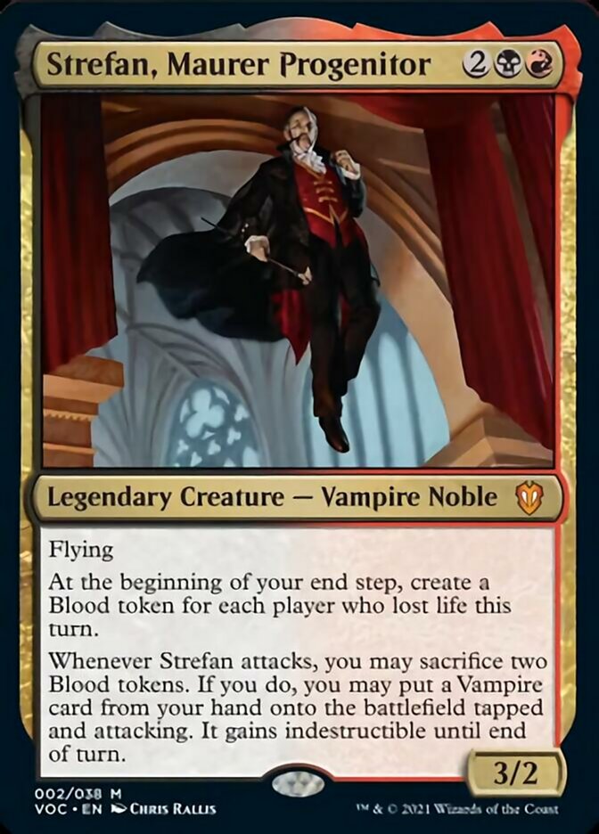 Strefan, Maurer Progenitor (Display Commander) [Innistrad: Crimson Vow Commander] | RetroPlay Games