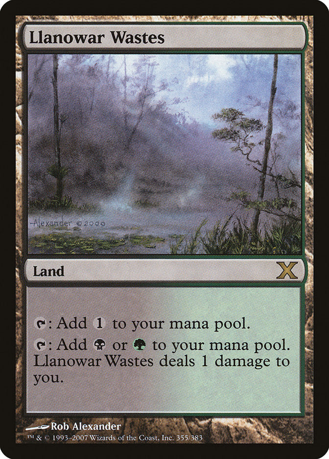 Llanowar Wastes [Tenth Edition] | RetroPlay Games