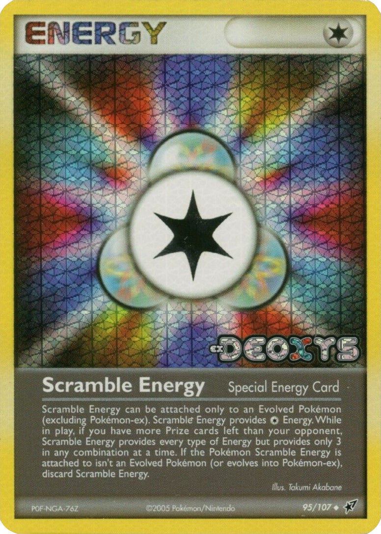 Scramble Energy (95/107) (Stamped) [EX: Deoxys] | RetroPlay Games