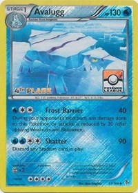 Avalugg (31/106) (League Promo 4th Place) [XY: Flashfire] | RetroPlay Games