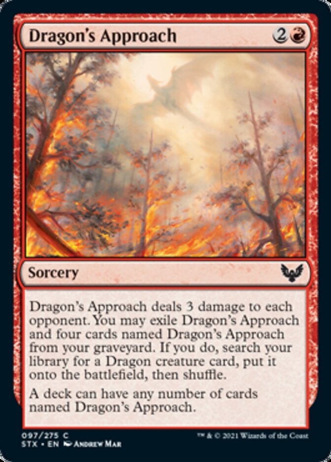 Dragon's Approach [Strixhaven: School of Mages] | RetroPlay Games