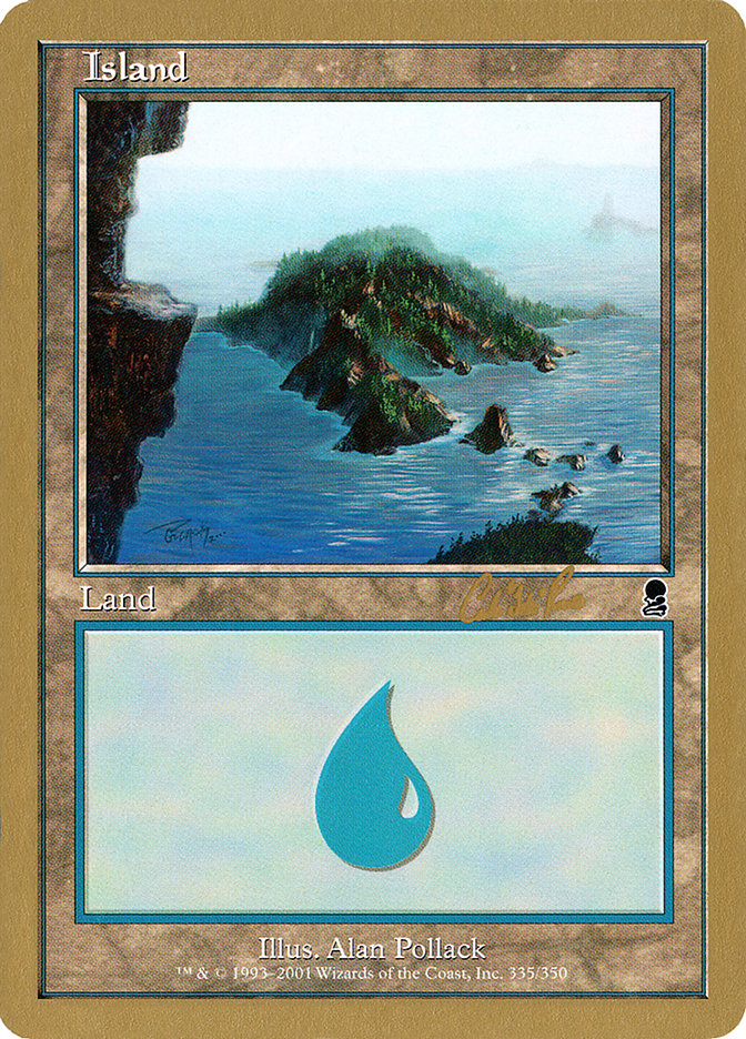 Island (cr335) (Carlos Romao) [World Championship Decks 2002] | RetroPlay Games