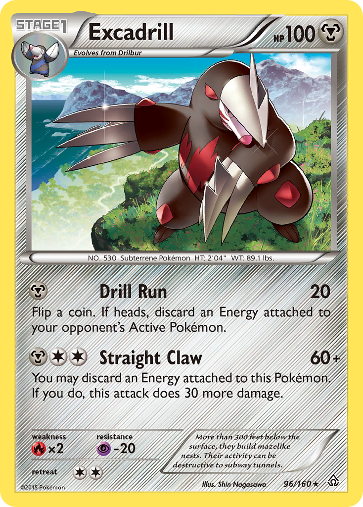 Excadrill (96/160) [XY: Primal Clash] | RetroPlay Games