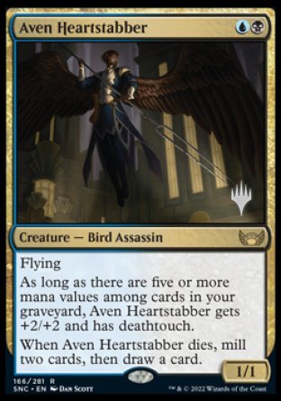 Aven Heartstabber (Promo Pack) [Streets of New Capenna Promos] | RetroPlay Games