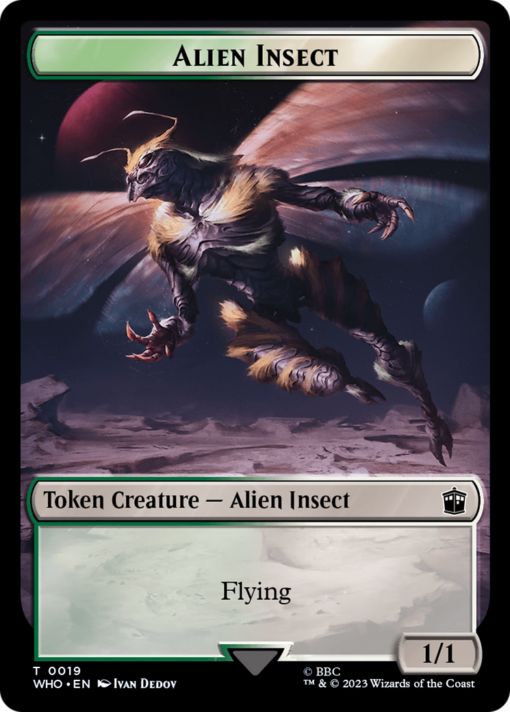 Alien Insect Token [Doctor Who Tokens] | RetroPlay Games