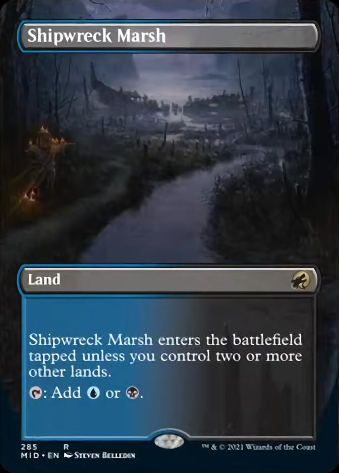 Shipwreck Marsh (Borderless) [Innistrad: Midnight Hunt] | RetroPlay Games