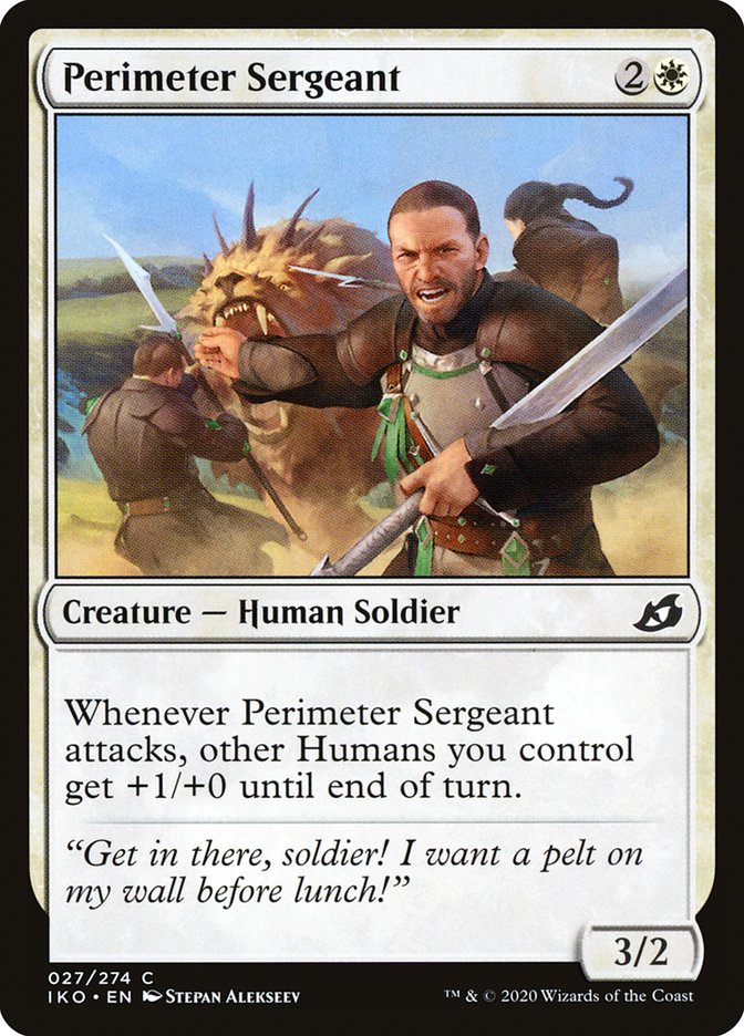 Perimeter Sergeant [Ikoria: Lair of Behemoths] | RetroPlay Games