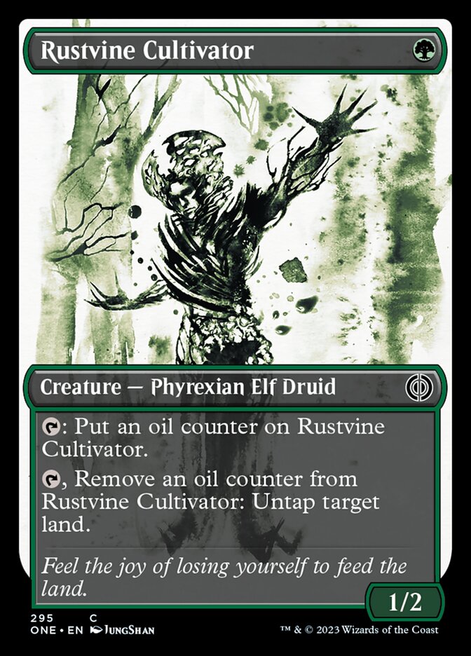 Rustvine Cultivator (Showcase Ichor) [Phyrexia: All Will Be One] | RetroPlay Games