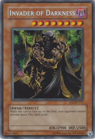 Invader of Darkness [IOC-EN111] Secret Rare | RetroPlay Games