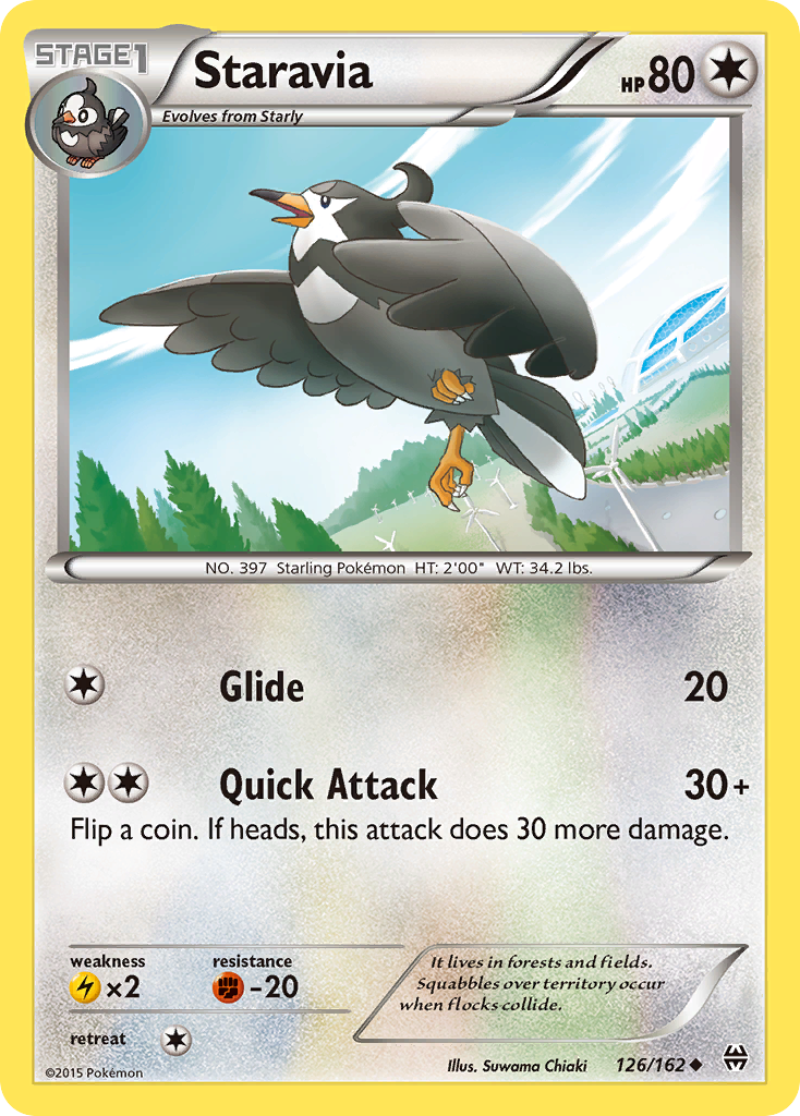 Staravia (126/162) [XY: BREAKthrough] | RetroPlay Games