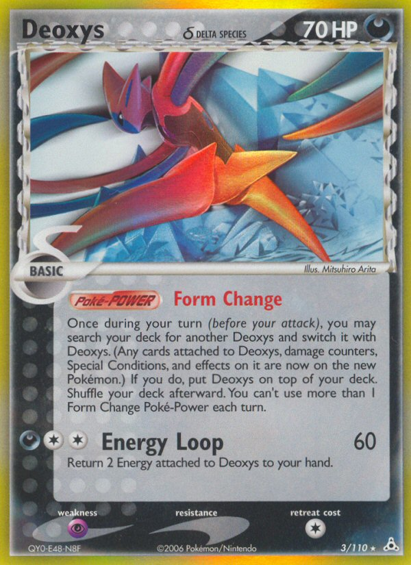 Deoxys (3/110) (Delta Species) [EX: Holon Phantoms] | RetroPlay Games