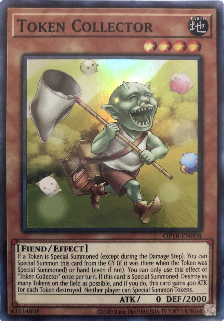 Token Collector [OP18-EN008] Super Rare | RetroPlay Games