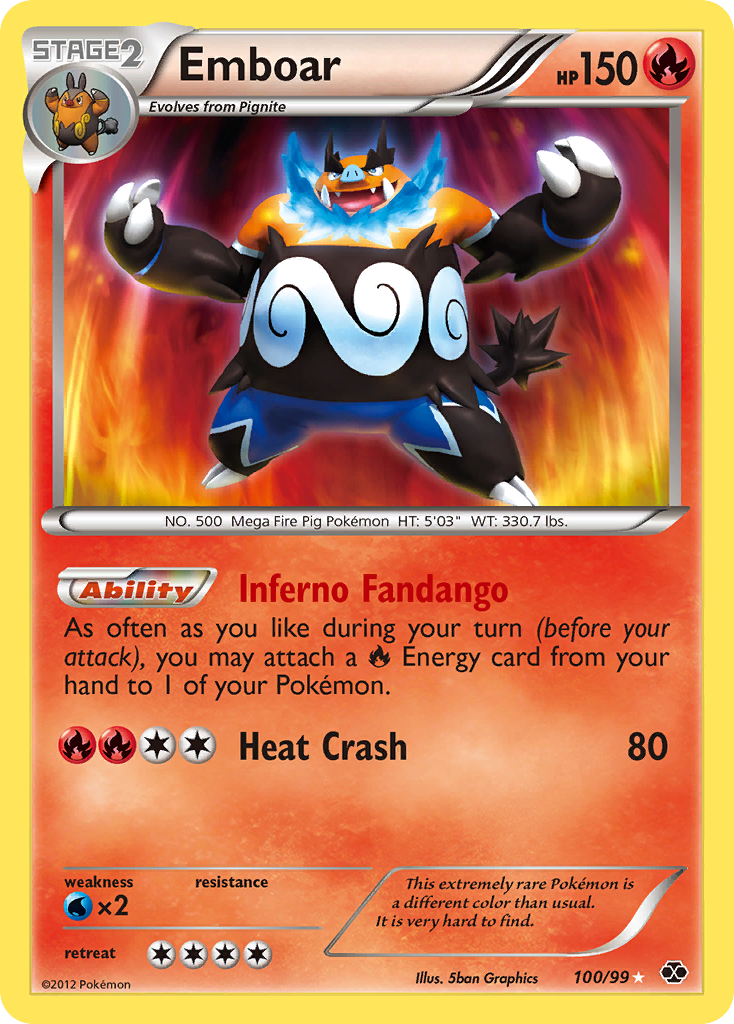 Emboar (100/99) [Black & White: Next Destinies] | RetroPlay Games