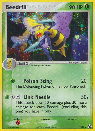 Beedrill (1/112) [EX: FireRed & LeafGreen] | RetroPlay Games