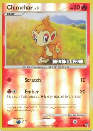 Chimchar (76/130) [Burger King Promos: 2008 Collection] | RetroPlay Games