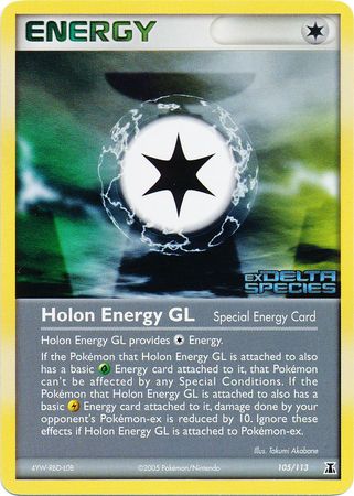 Holon Energy GL (105/113) (Stamped) [EX: Delta Species] | RetroPlay Games