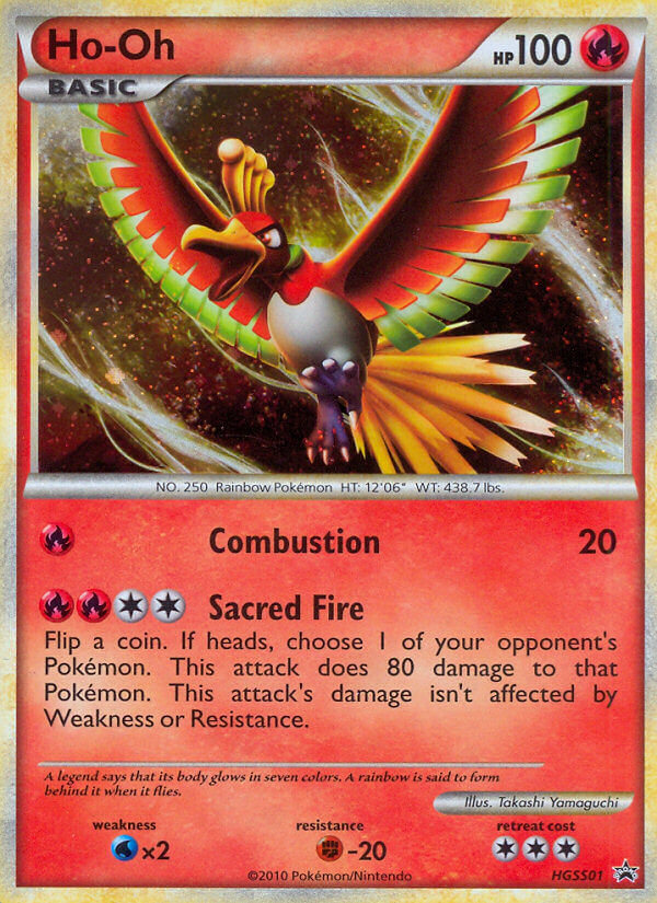 Ho-Oh (HGSS01) [HeartGold & SoulSilver: Black Star Promos] | RetroPlay Games