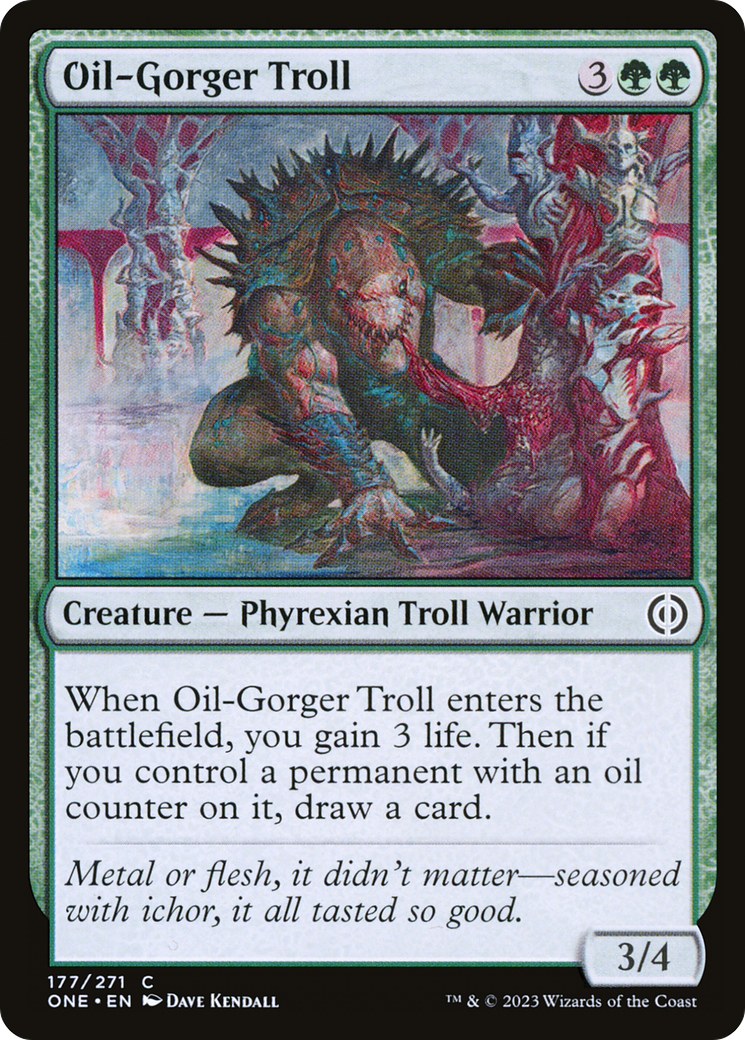Oil-Gorger Troll [Phyrexia: All Will Be One] | RetroPlay Games