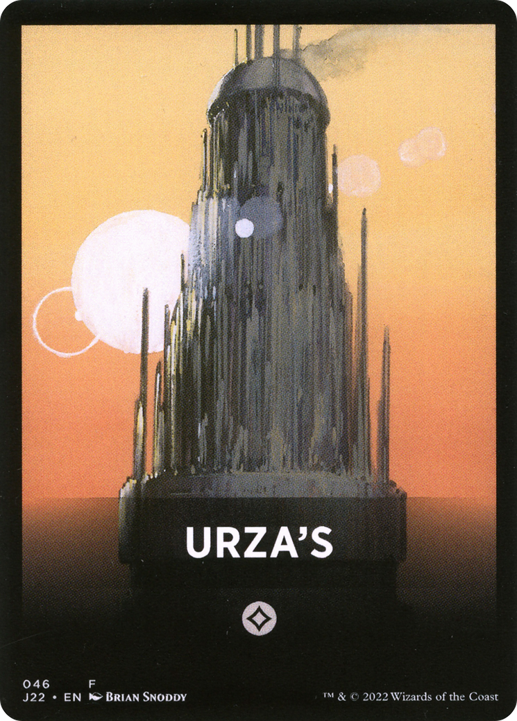 Urza's Theme Card [Jumpstart 2022 Front Cards] | RetroPlay Games