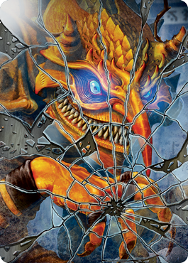 Reflection of Kiki-Jiki Art Card [Kamigawa: Neon Dynasty Art Series] | RetroPlay Games