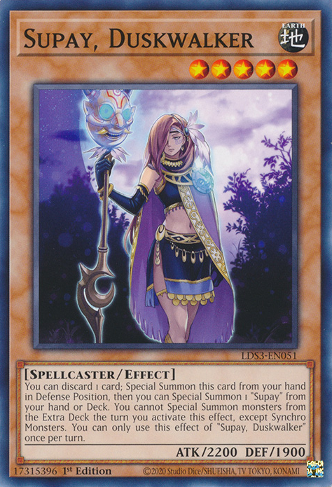 Supay, Duskwalker [LDS3-EN051] Common | RetroPlay Games