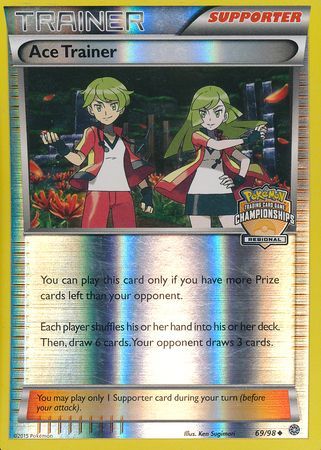 Ace Trainer (69/98) (Regional Championship Promo) [XY: Ancient Origins] | RetroPlay Games
