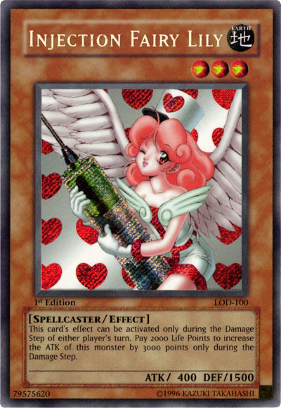 Injection Fairy Lily [LOD-100] Secret Rare | RetroPlay Games