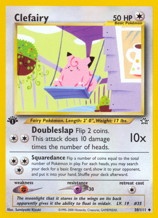 Clefairy (30/111) [Neo Genesis 1st Edition] | RetroPlay Games