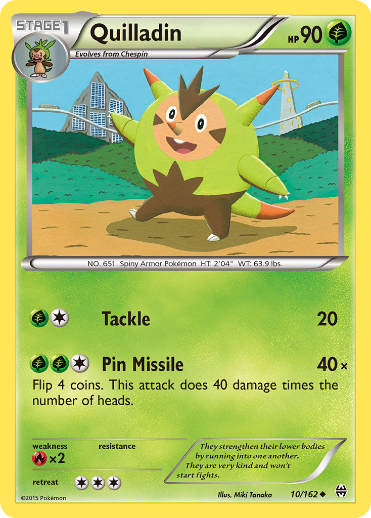 Quilladin (10/162) [XY: BREAKthrough] | RetroPlay Games