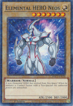 Elemental HERO Neos (Duel Terminal) [HAC1-EN004] Parallel Rare | RetroPlay Games